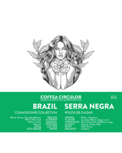 Cafea de specialitate - Coffea Circulor - Brazilia Serra Negra