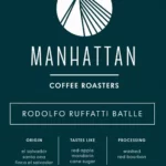 El salvador Rodolfo Ruffatti Batlle Manhattan Coffee