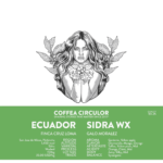 Cafea de specialitate - Coffea Circulor - ECUADOR Finca Cruz Loma Sidra
