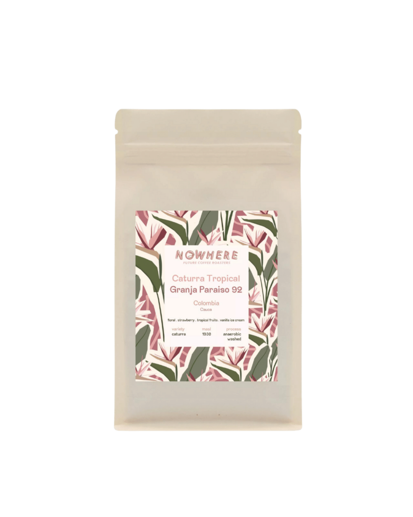 Cafea de specialitate Nowhere Italia - Columbia Gajda Paraiso