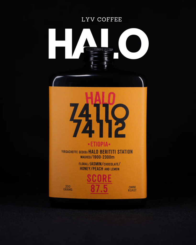 Cafea de specialitate LYV Coffee - Ethiopia Halo