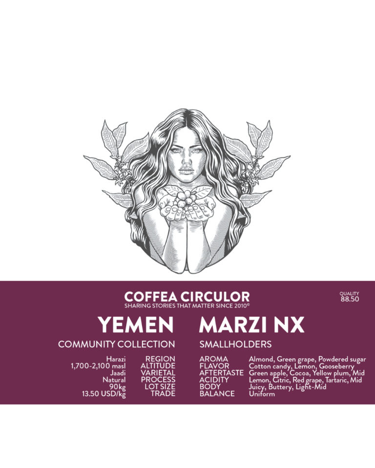 Cafea de specialitate Coffea Circulor Yemen