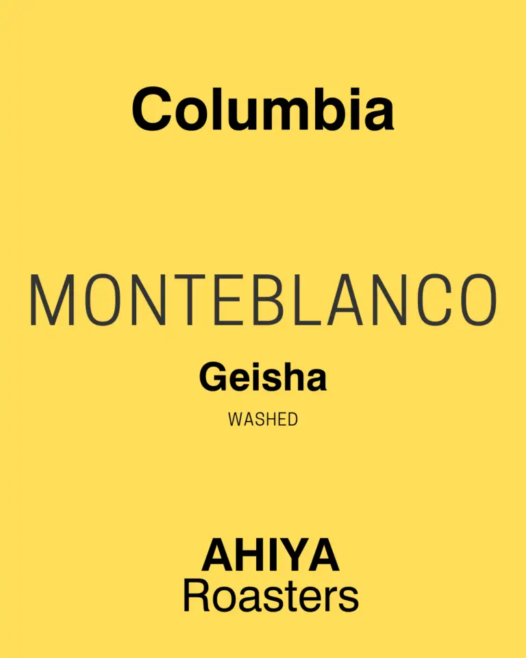 Ahyia Roasters - Cafea de specialitate Columbia Geisha