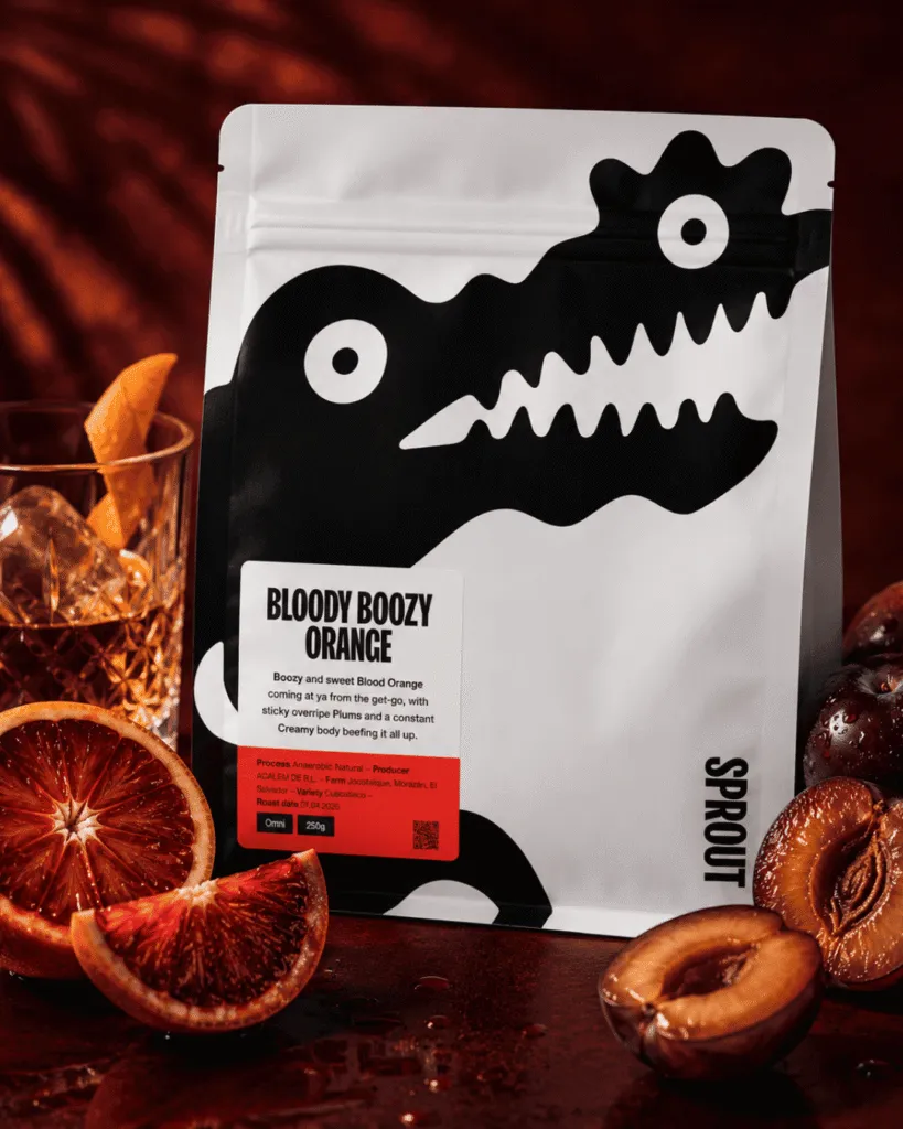El Salvador - Bloody Boozy Orange | Sprout Coffee Roasters