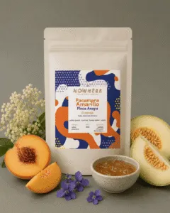 Cafea de specialitate Nowhere Coffee Colombia Pacamara Amarillo Finca Anaya – note de piersică galbenă, pepene galben și violete
