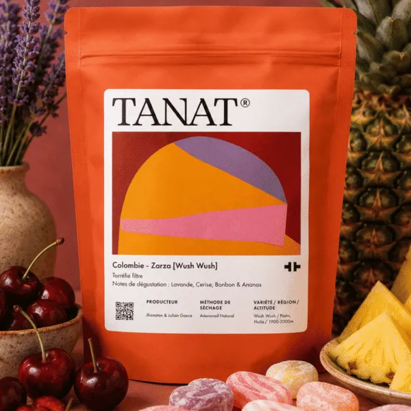 Colombia Finca Zarza Wush Wush cafea specialty Tanat Advanced Natural filtru