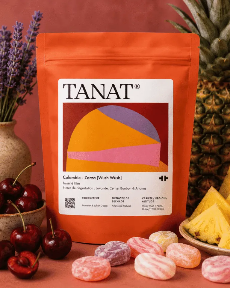 Colombia Finca Zarza Wush Wush cafea specialty Tanat Advanced Natural filtru