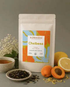 Cafea de specialitate Nowhere Coffee Ethiopia Chelbesa Yirgacheffe – note de earl grey, caisă și coajă de lămâie