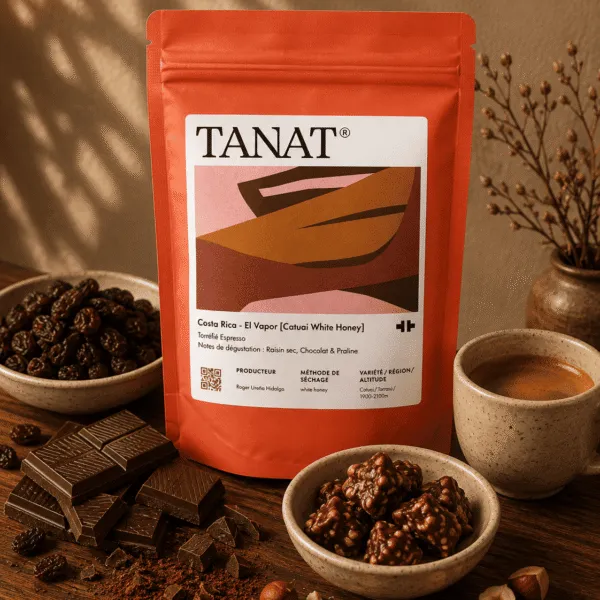 Cafea de specialitate Costa Rica El Vapor Catuai White Honey