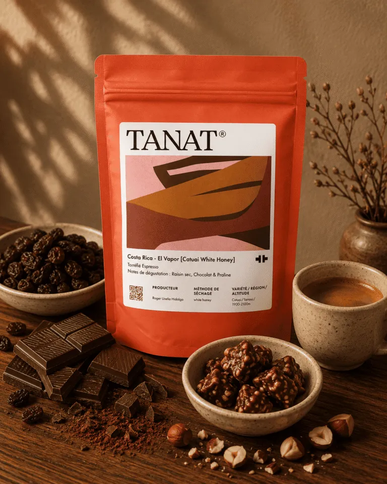 Cafea de specialitate Costa Rica El Vapor Catuai White Honey