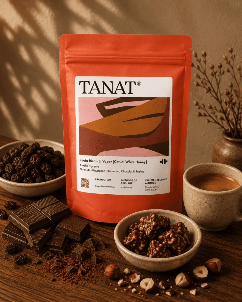 Cafea de specialitate Costa Rica El Vapor Catuai White Honey