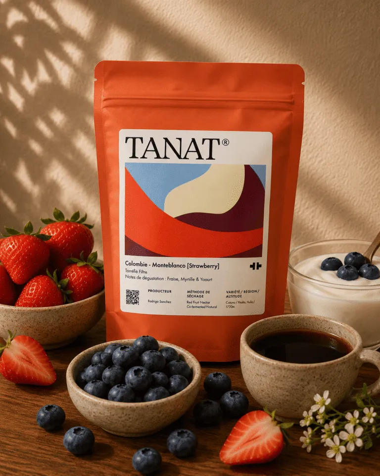 Cafea de specialitate Columbia - Monteblanco [Strawberry]