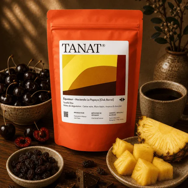 Cafea de specialitate Ecuador - Hacienda La Papaya Oak Barrel