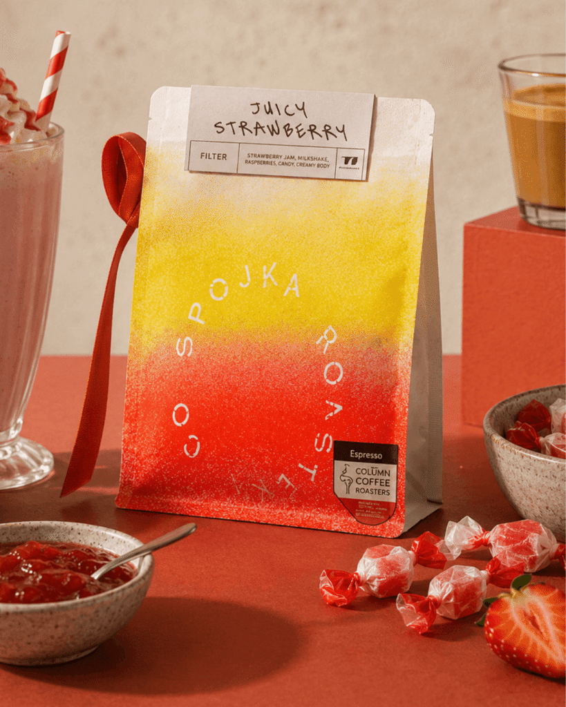 Juicy Strawberry Spojka - cafea de specialitate din Columbia
