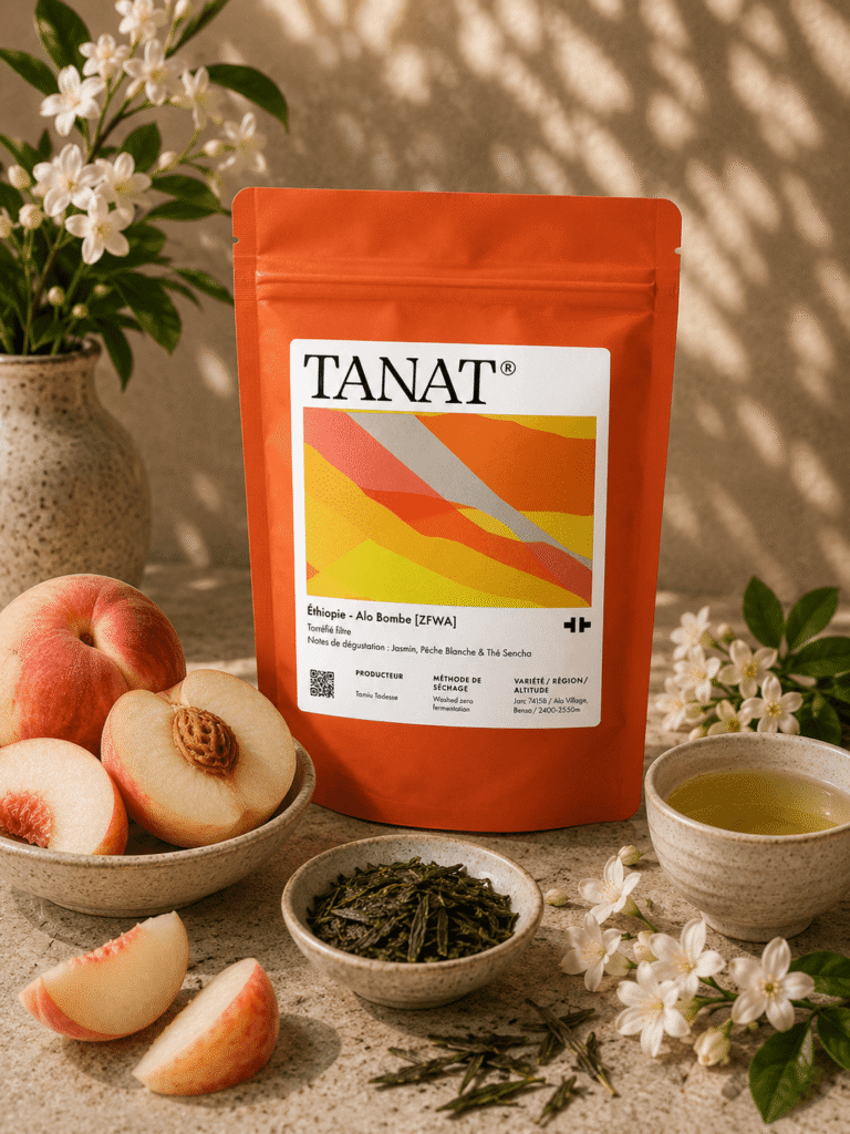 Alo Bombe ZFWA Tanat - cafea de specialitate din Etiopia