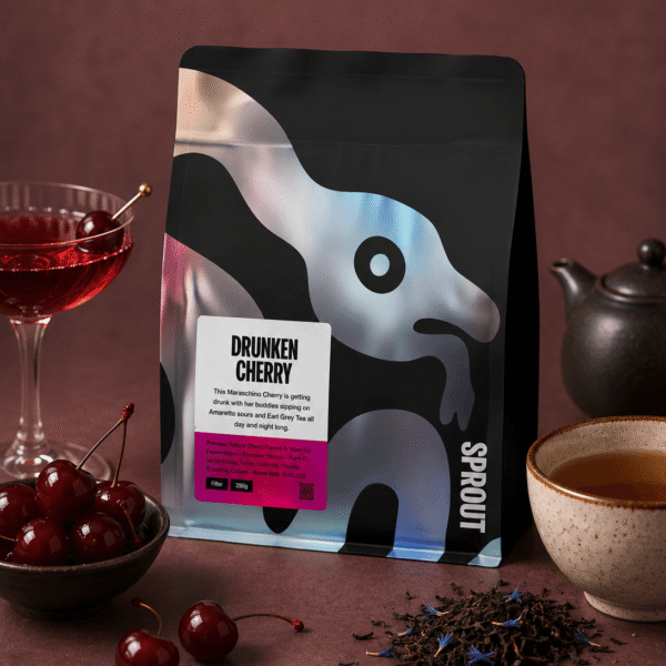 Drunken Cherry Sprout Coffee Roasters - cafea din Columbia