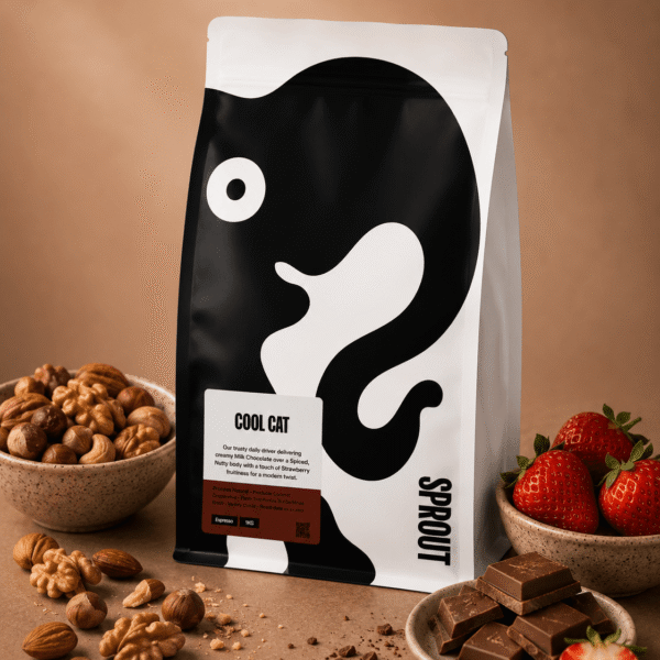 Cool Cat 1KG Sprout Coffee Roasters - cafea din Brazilia