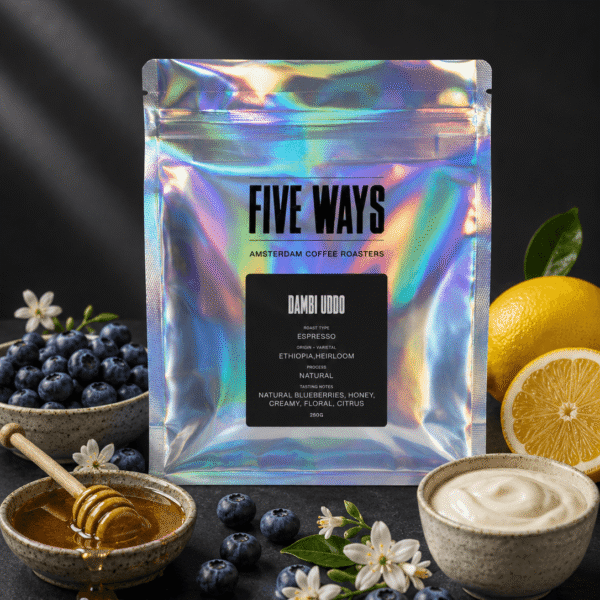 Dambi Uddo Five Ways - cafea de specialitate din Ethiopia