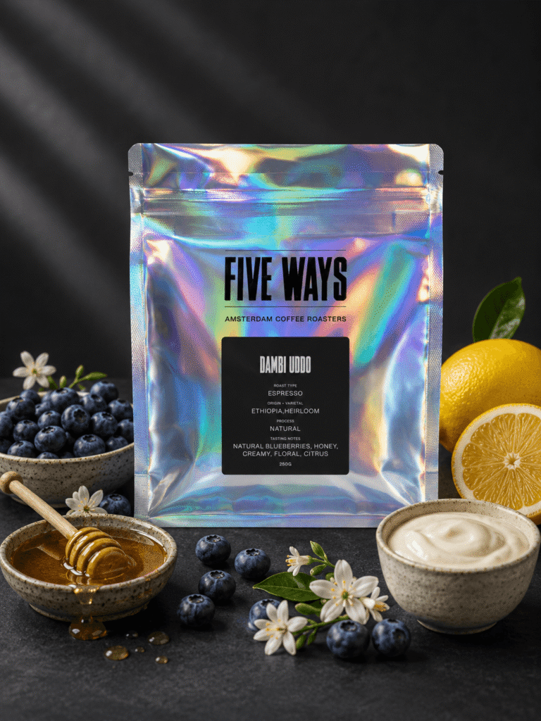 Dambi Uddo Five Ways - cafea de specialitate din Ethiopia