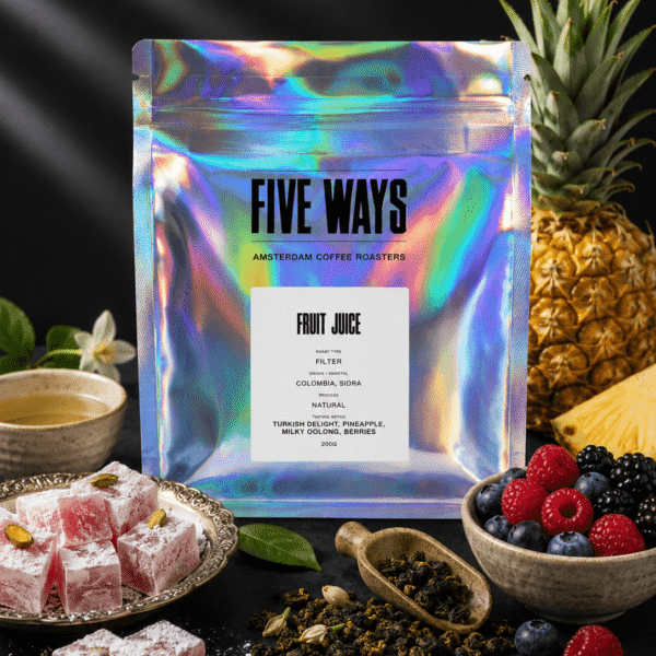 Fruit Juice Five Ways - cafea de specialitate din Columbia