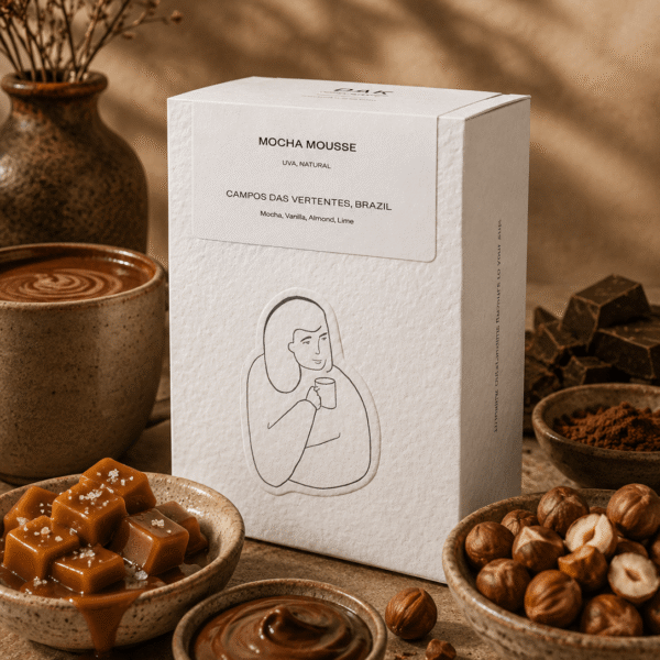 Mocha Mousse DAK Coffee Roasters - cafea de specialitate din Brazilia