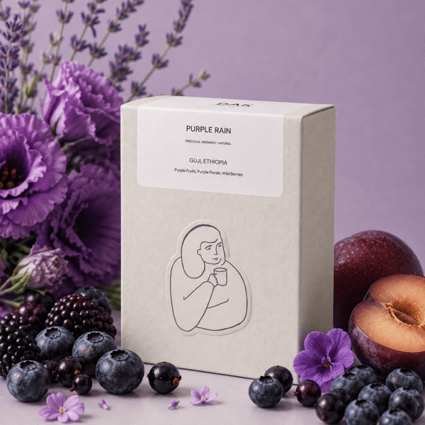 Purple Rain DAK Coffee Roasters - cafea de specialitate din Etiopia