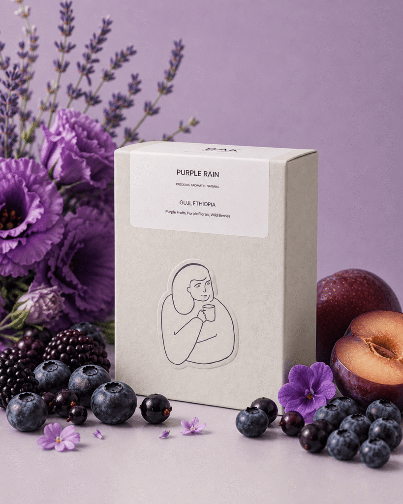Purple Rain DAK Coffee Roasters - cafea de specialitate din Etiopia