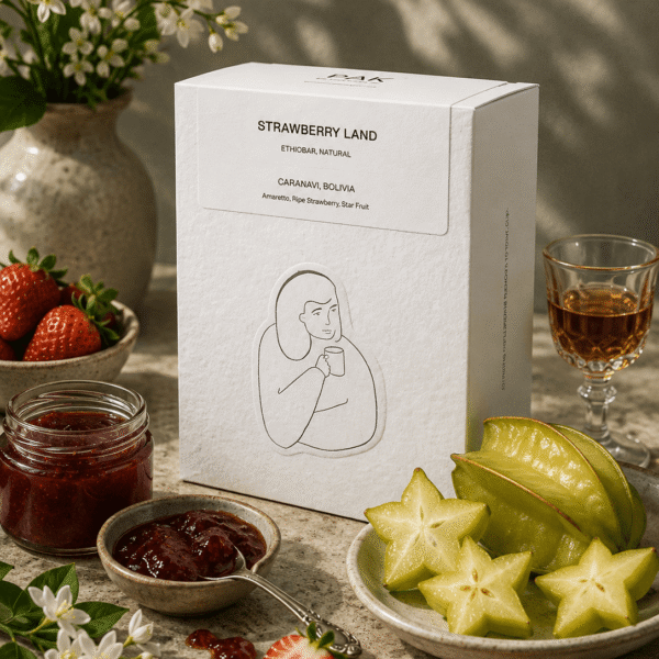 Strawberry Land DAK Coffee Roasters - cafea de specialitate din Bolivia