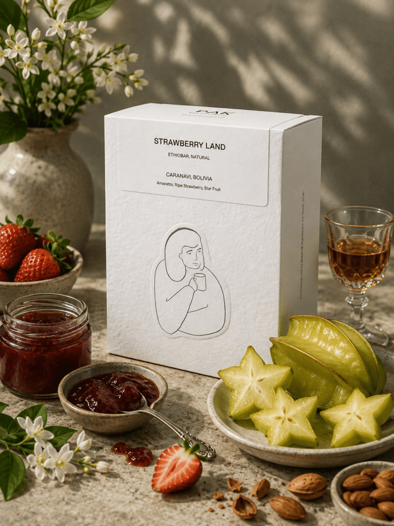Strawberry Land DAK Coffee Roasters - cafea de specialitate din Bolivia
