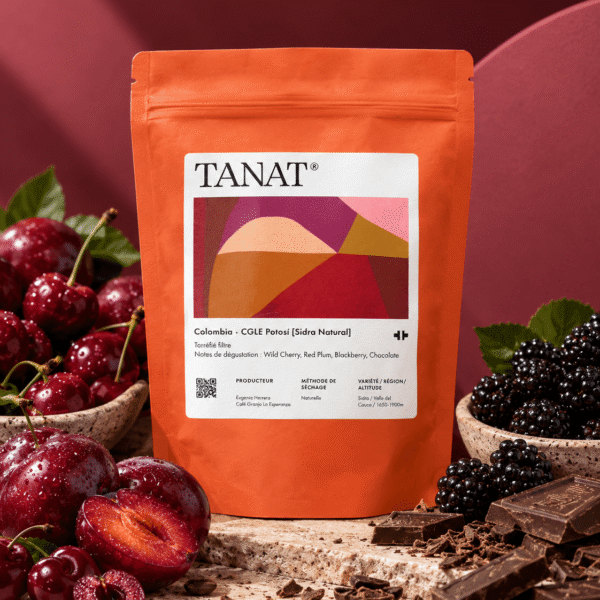 CGLE Potosi Sidra Natural Tanat - cafea de specialitate din Columbia