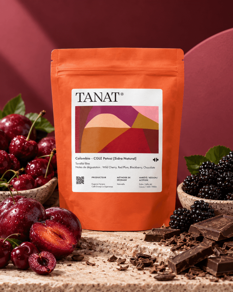 CGLE Potosi Sidra Natural Tanat - cafea de specialitate din Columbia