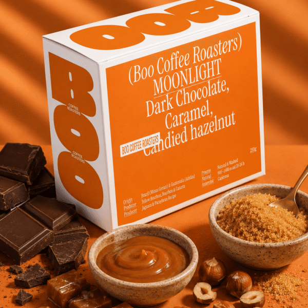 Moonlight Blend Boo Modern Coffee - cafea de specialitate din Brazilia, Indonezia