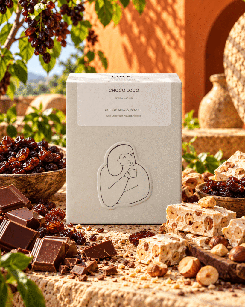 Choco Loco DAK Coffee Roasters - cafea de specialitate din Brazilia