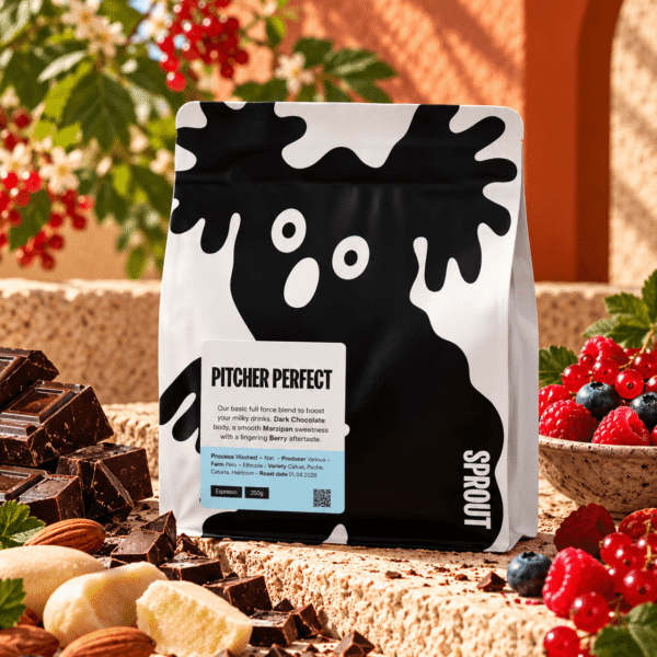 Pitcher Perfect Sprout - cafea de specialitate din Columbia și Etiopia